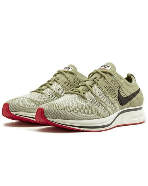 Nike Green Flyknit Trainer 'Neutral' for men