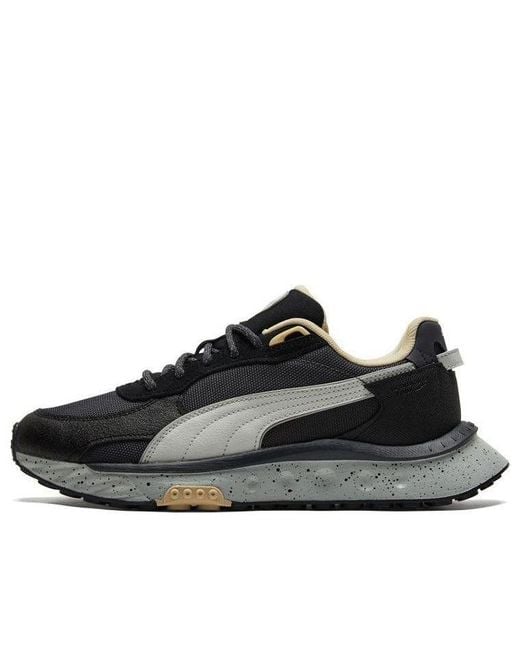 PUMA Black Wild Rider 'Winter for men