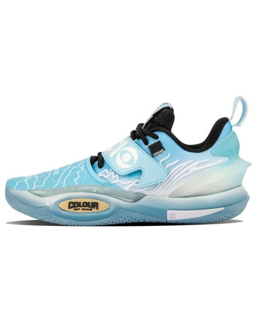Li-ning Blue Wade All City Low X 'Colour Of Ring Light' for men