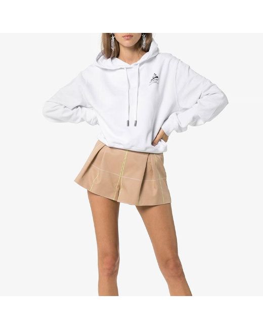Off-White c/o Virgil Abloh White (Wmns) Back Logo Alphabet Printing Loose