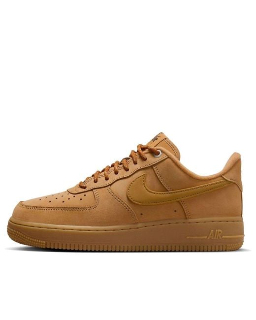 Nike Brown (Wmns) Air Force 1 Low 'Flax Wheat'