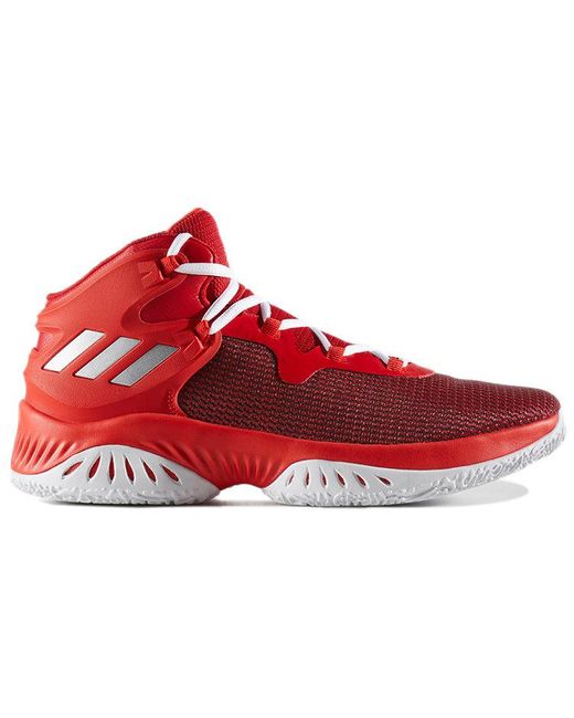 adidas Explosive Bounce 'scarlet' in Red for Men | Lyst