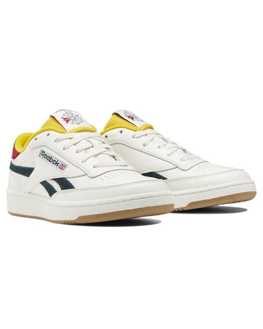 Reebok White Club C Revenge Fashion Casual Skate Shoes