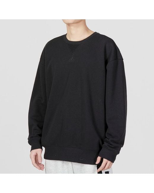 Adidas Blue All Szn Sweatshirt for men
