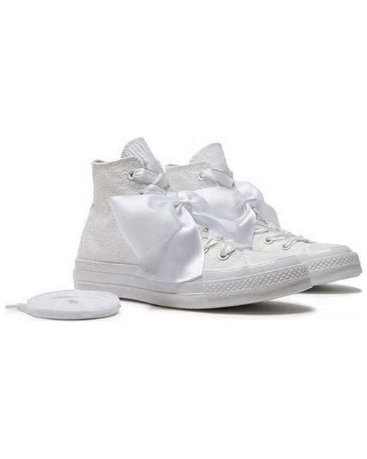 Converse White (Wmns) Chuck Taylor 70S High Tops 'Floral Embroidered'