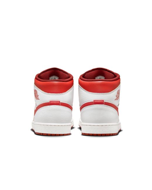 Nike White 1 Mid Se 'Dune' for men