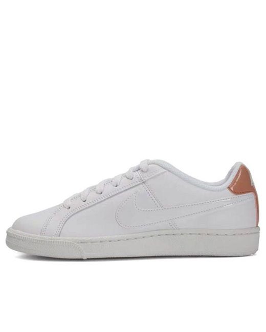 Nike White (Wmns) Court Royale 'Rose'