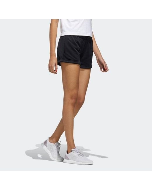 Adidas Black (Wmns) Colorblock Shorts Asia Sizing