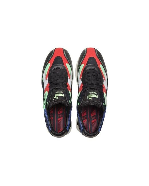 PUMA Blue Future Rider King Trainers for men