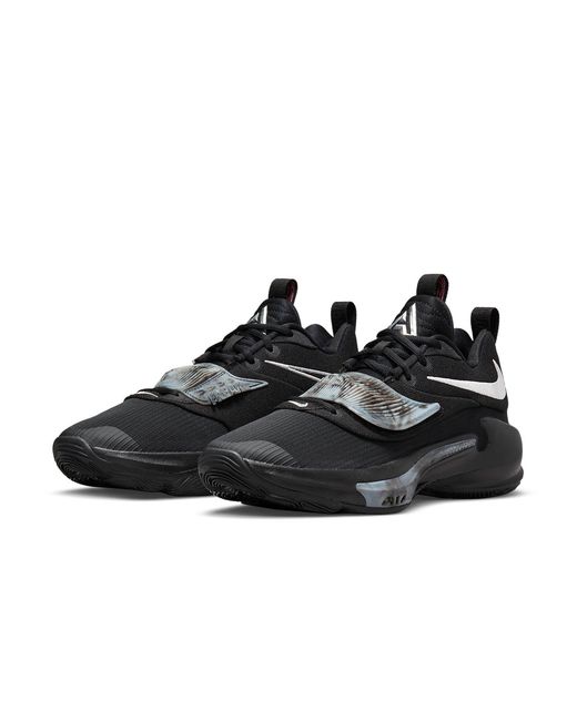 Nike Black Zoom Freak 3 Metallic' for men