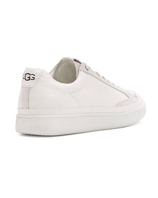 Ugg White South Bay Sneaker Low Canvas for men