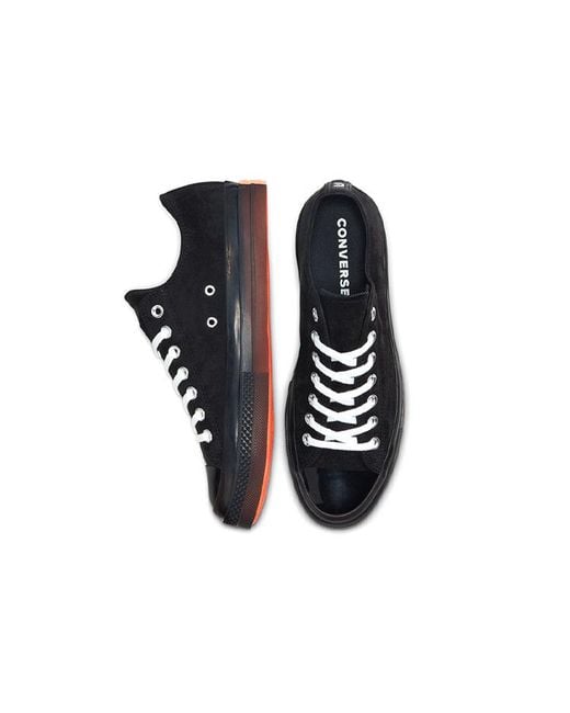 Converse Black Chuck Taylor All Star Cx Suede Low Wild Mango' for men