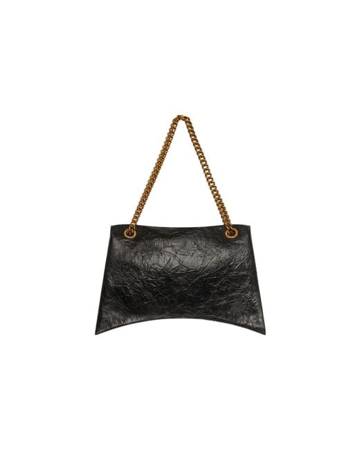 Balenciaga Black (Wmns) Crush Large Chain Bag