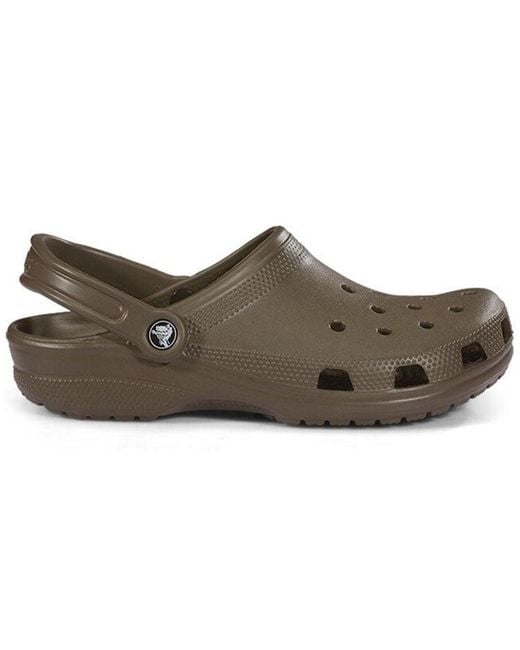 CROCSTM Brown Classic Clog for men