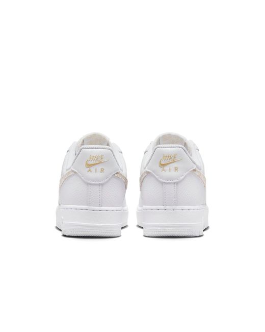 Nike White (Wmns) Air Force 1 '07 Se 'Flower Swoosh'