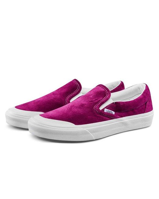 Vans Pink Classic Slip-On Tc for men
