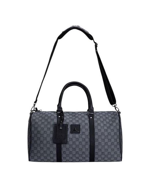 Nike Black Monogram Duffle Bag