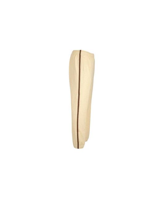 Gucci Natural Strappy Side Striped Sweatpants For for men
