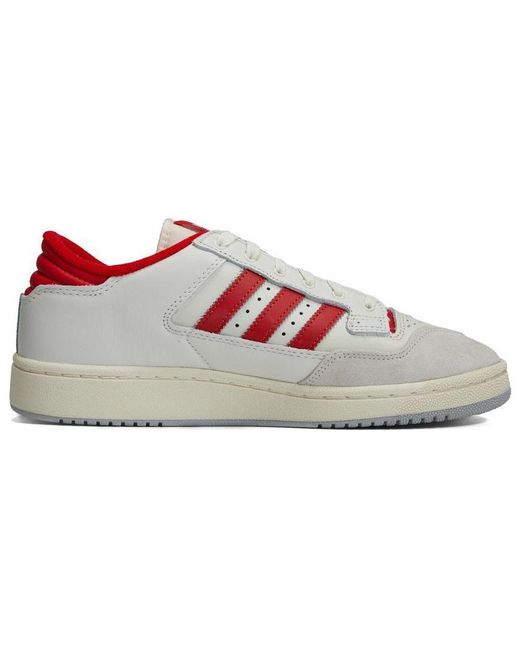 Adidas White Centennial 85 Low Shoes for men