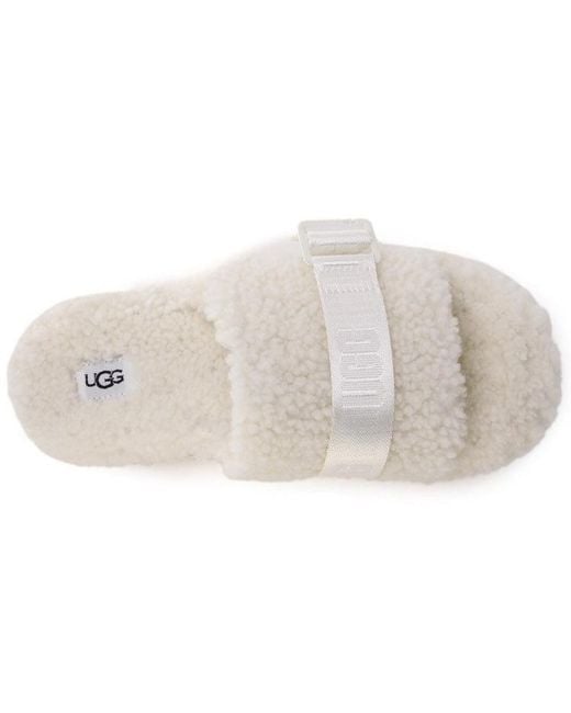 Ugg White (Wmns) Fluffita Slippers