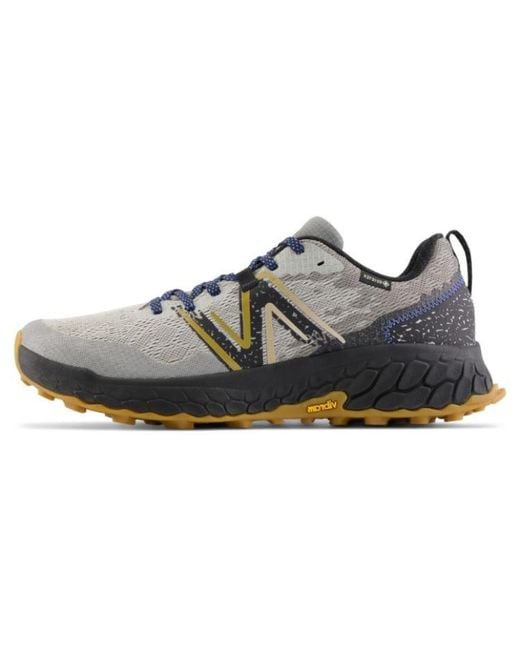 New Balance Gray Fresh Foam X Hierro V7 Gore-Tex Running Shoes for men