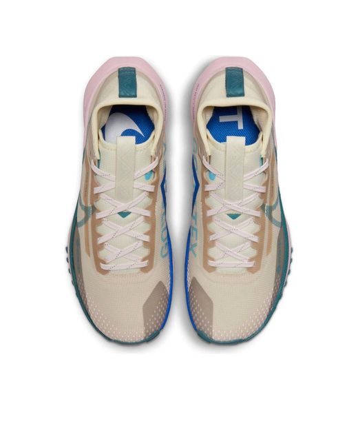 Nike White (Wmns) React Pegasus Trail 4 Gore-Tex 'Sanddrift Pearl'