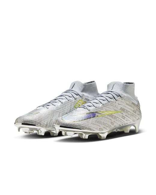 Nike Gray Mercurial Superfly 9 Elite Se Fg '25Th Anniversary' for men