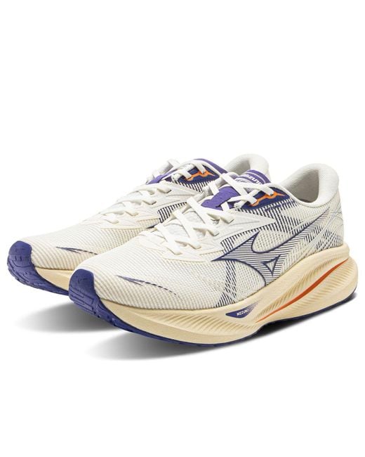 Mizuno White Pi Plus 'Cream' for men