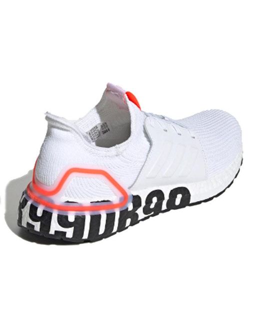 Adidas White David Beckham X Ultraboost 2019 'Triple Crown 20Th Anniversary' for men