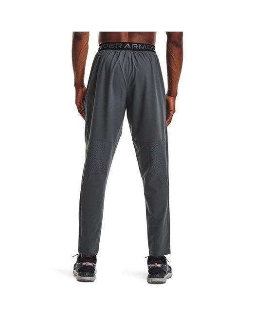 Under Armour Blue Woven Pants 'Pitch' for men
