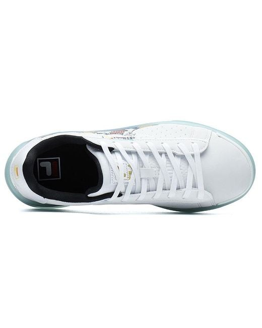 Fila Blue Fashion Court Low-Top Sneakers for men