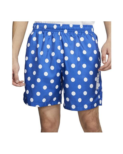 Nike Blue As Sportswear Jdi Short Wvn Aop Game Royal for men