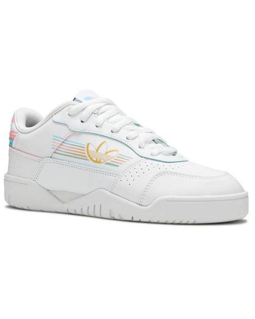 Adidas White Carrera Low 'Pride' for men