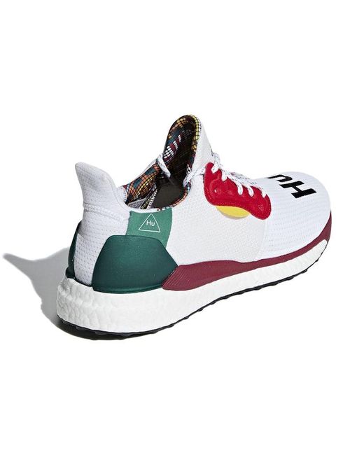 Adidas White X Pharrell Solar Hu Glide for men