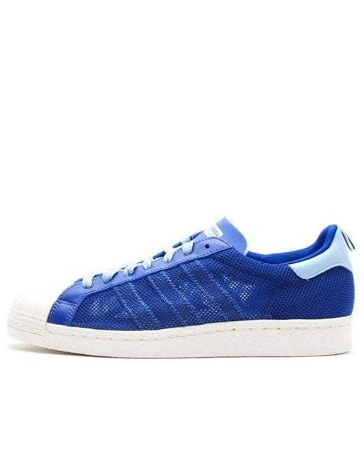 Adidas Blue X Clot Superstar 80S 'Kazuki' for men