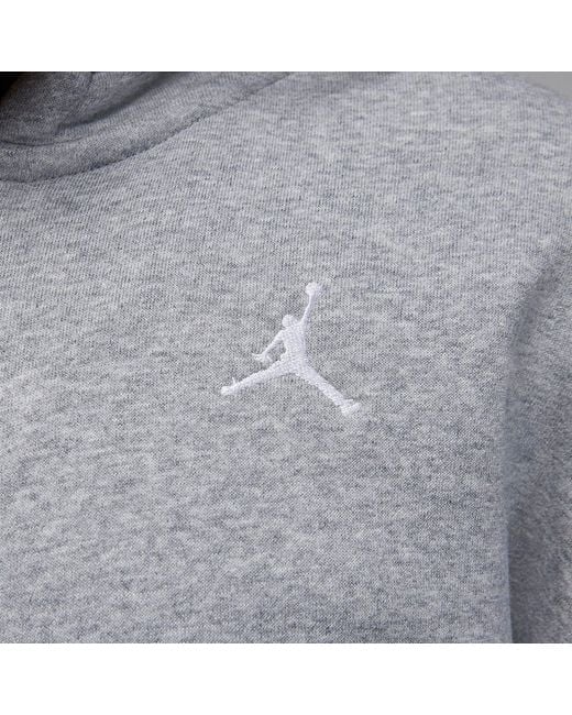 Nike Gray (Wmns) Air Brooklyn Fleece Full-Zip Hoodie Asia Sizing 'Dark Heather' Fd7866-063