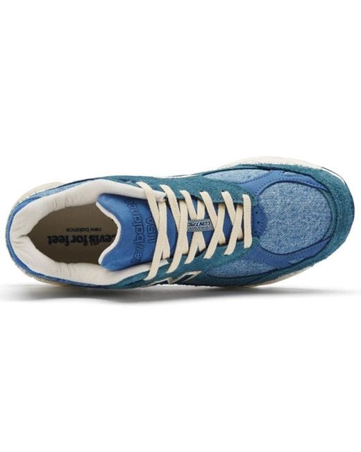 New Balance Blue Levi's X 990V3 Made for men