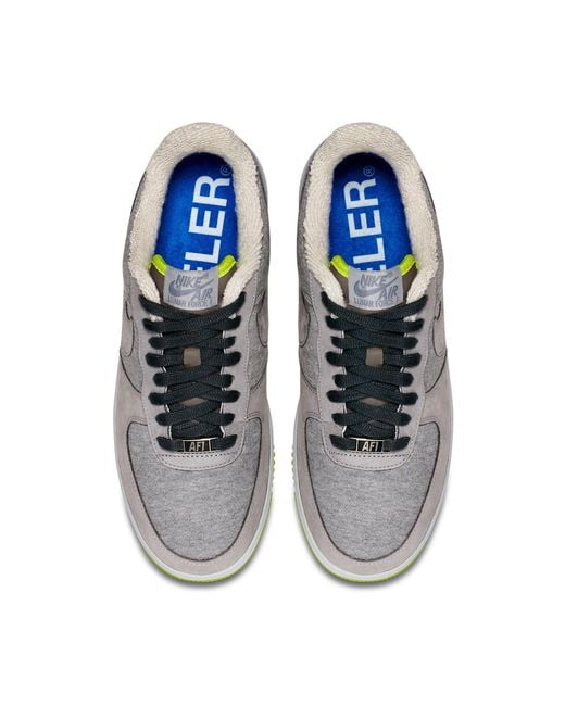 Nike Gray Lunar Force 1 Loop Qs for men