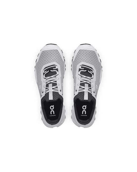 On Shoes Gray Cloudultra 'Glacier Frost' for men