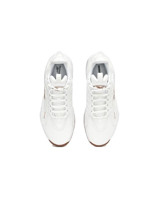 Reebok White Solution Mid