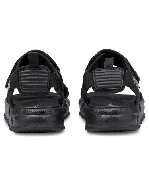 PUMA Black Rs-Sandal High Rise' for men
