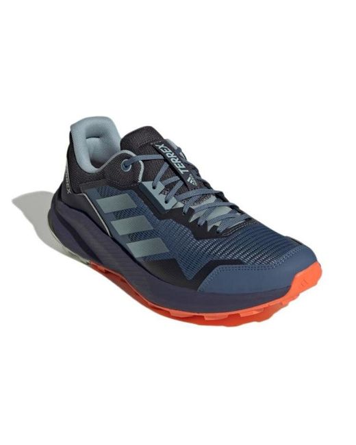 Adidas Blue Terrex Trailrider 'Wonder Steel Magic Met' for men