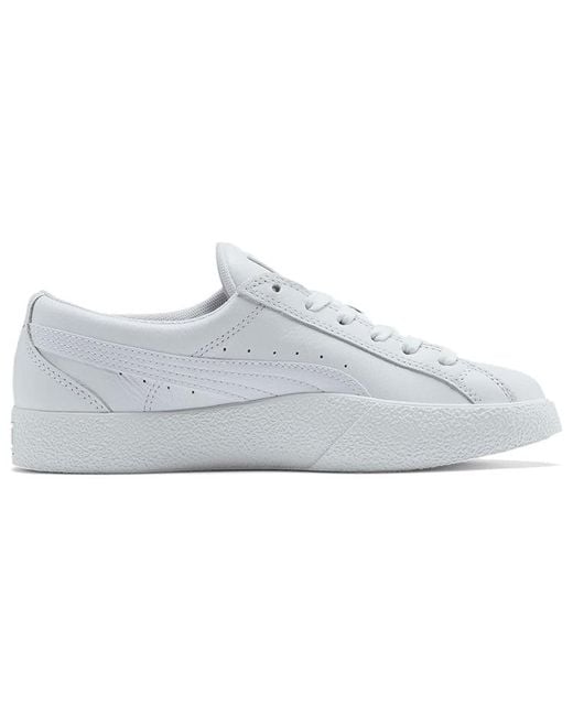 PUMA White (Wmns) Love Tumbled Leather