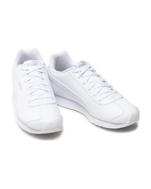 PUMA White Turin 3 for men
