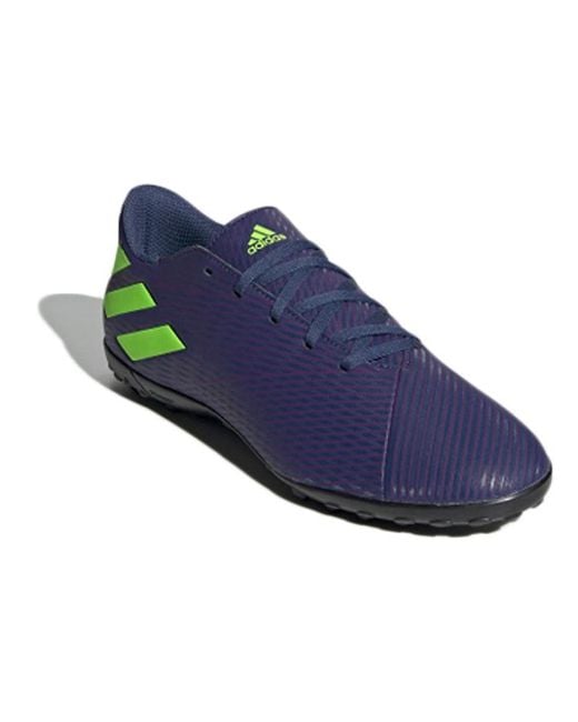 Adidas Blue X Messi Nemeziz 19.4 Tf for men