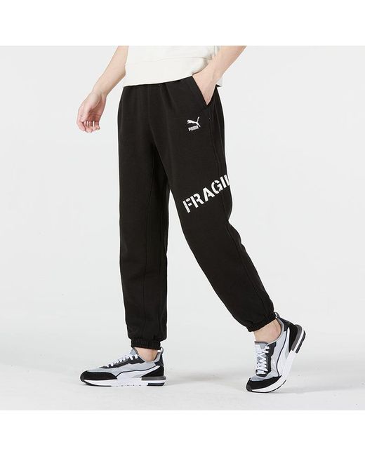 PUMA Black Classics Heavy Duty Sweatpants for men