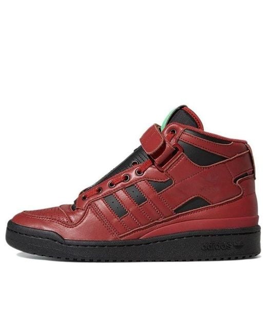 Adidas Red Marvel X Forum Mid 'Star Lord'