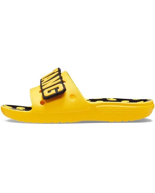CROCSTM Yellow Wu-Tang Clan X Classic Slide for men