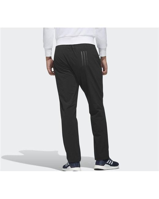 Adidas Black Woven Thin Sports Pants/Trousers/Joggers Running for men