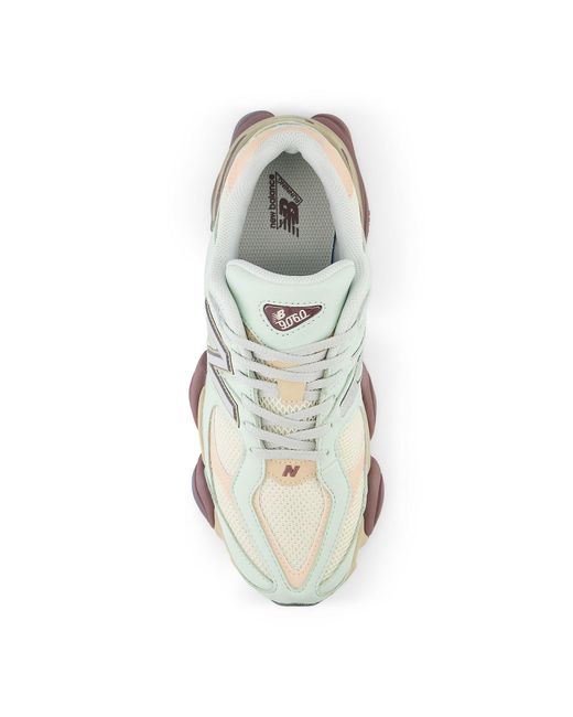 New Balance White 9060 'Clay Ash' for men